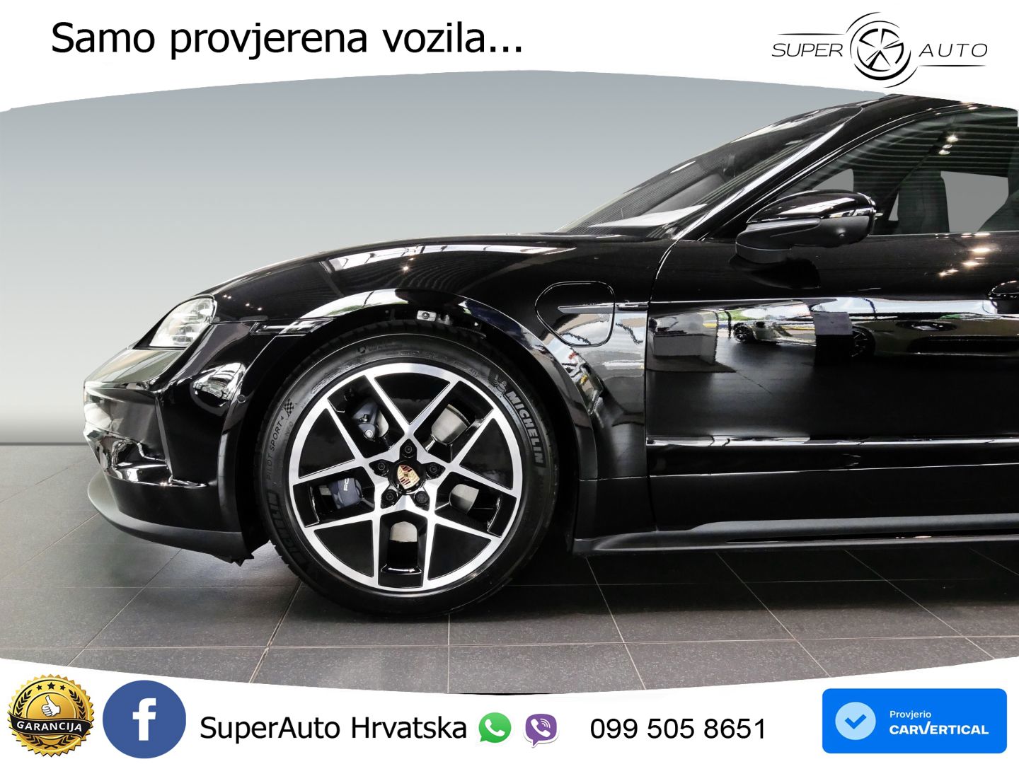 Porsche Taycan Sport Turismo 105 kWh (435 KS)