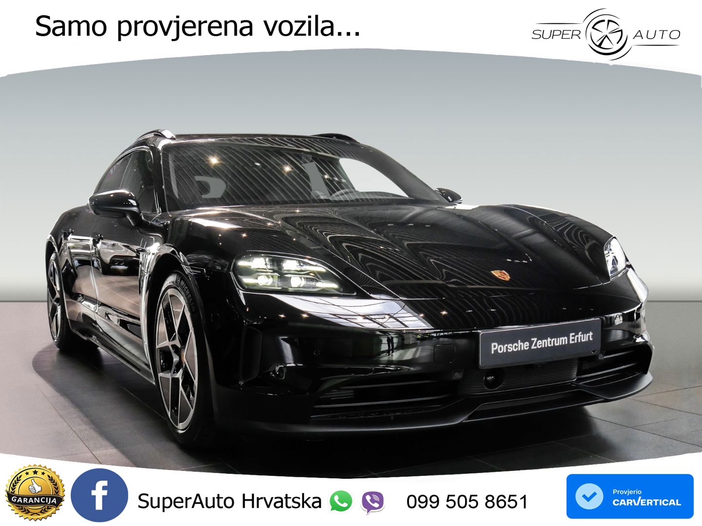 Porsche Taycan Sport Turismo 105 kWh (435 KS)