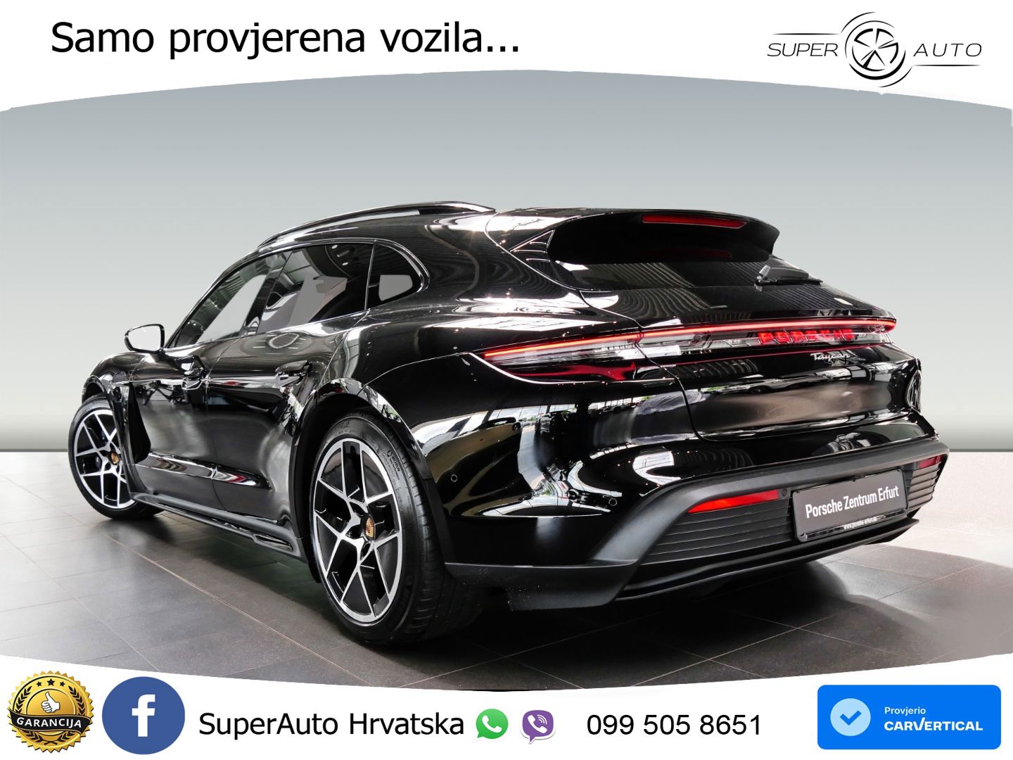 Porsche Taycan Sport Turismo 105 kWh (435 KS)