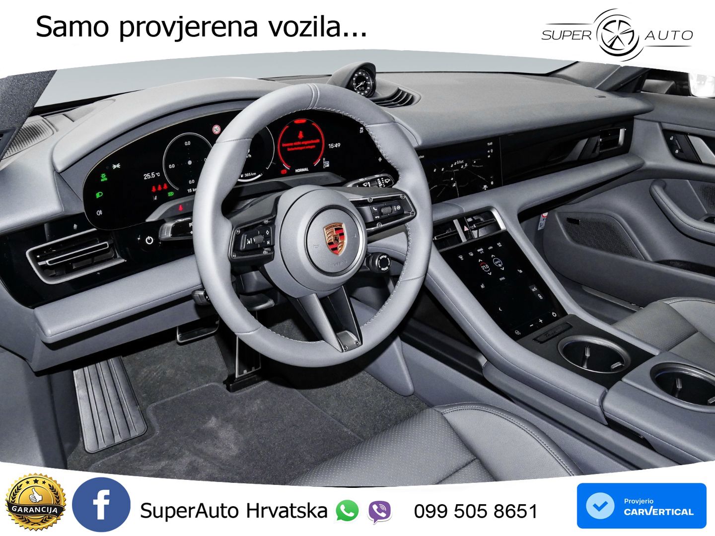 Porsche Taycan Sport Turismo 105 kWh (435 KS)