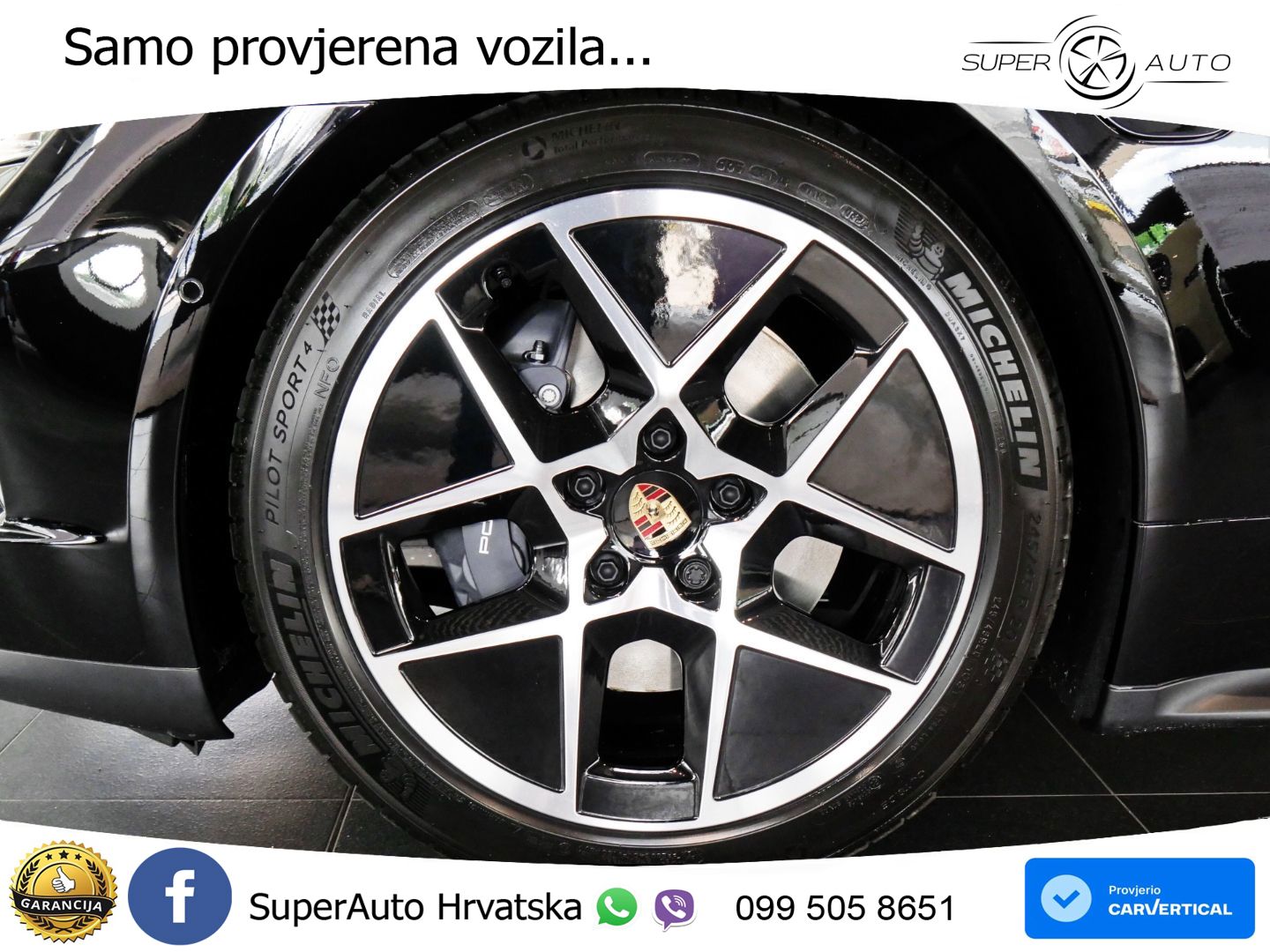 Porsche Taycan Sport Turismo 105 kWh (435 KS)