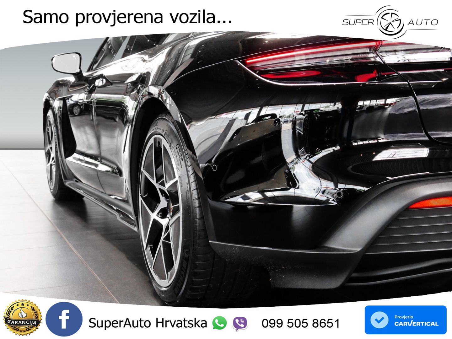 Porsche Taycan Sport Turismo 105 kWh (435 KS)