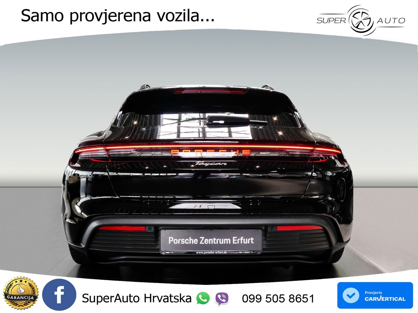 Porsche Taycan Sport Turismo 105 kWh (435 KS)