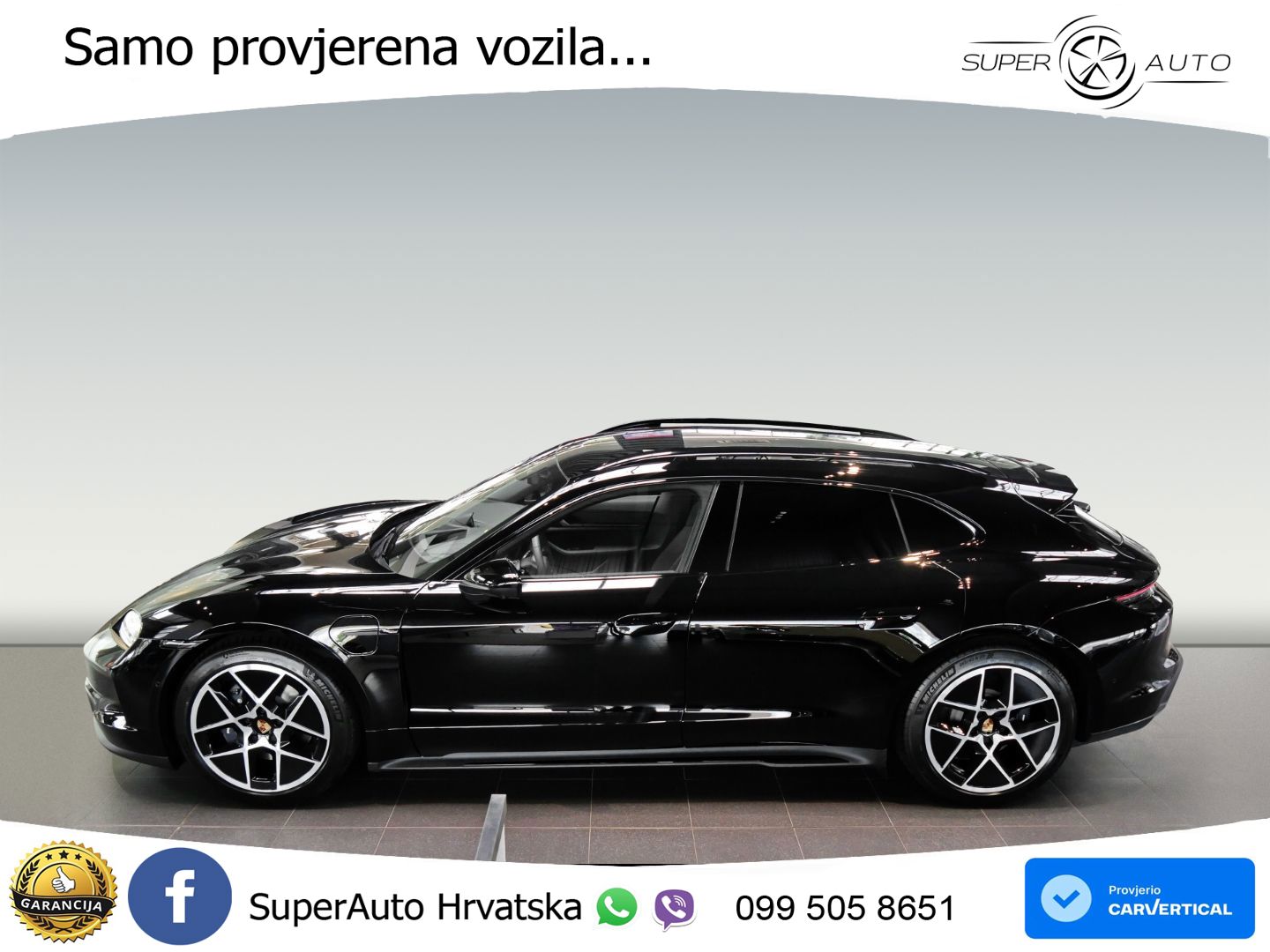Porsche Taycan Sport Turismo 105 kWh (435 KS)