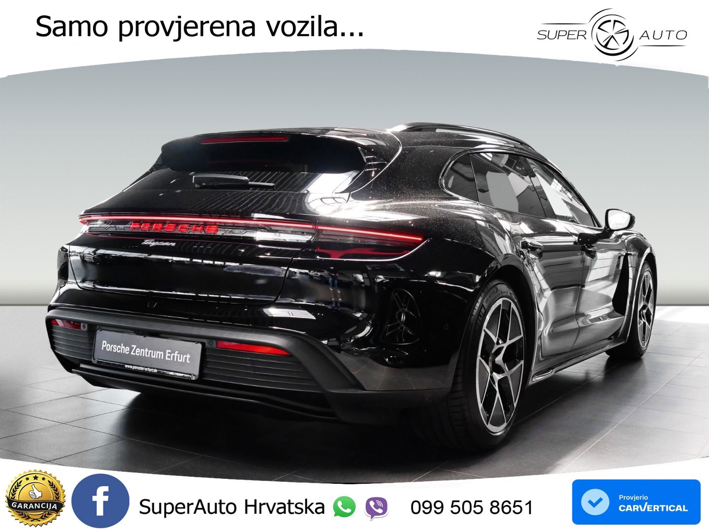 Porsche Taycan Sport Turismo 105 kWh (435 KS)