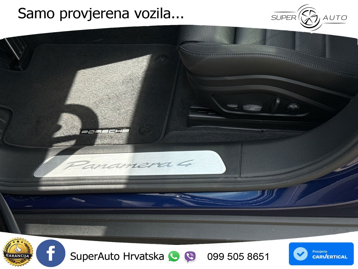Porsche Panamera 4 2.9 V6 (470 KS) E-Hybrid PDK ACC+HEAD+4xGR SJED+360+PANO