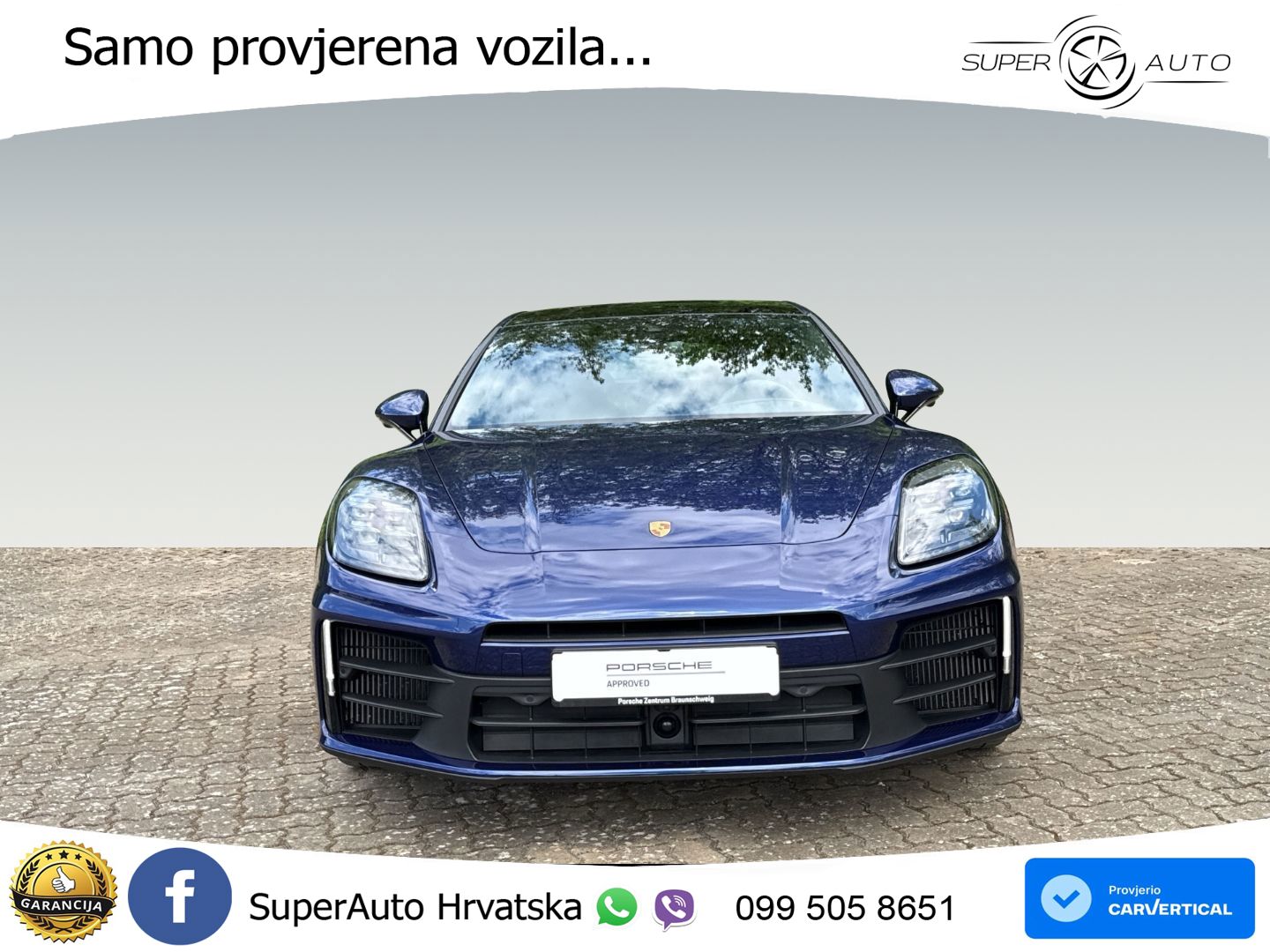 Porsche Panamera 4 2.9 V6 (470 KS) E-Hybrid PDK ACC+HEAD+4xGR SJED+360+PANO