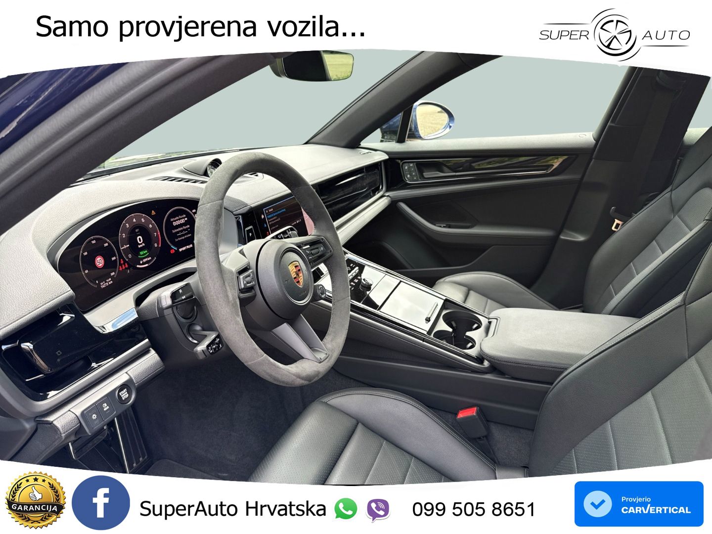 Porsche Panamera 4 2.9 V6 (470 KS) E-Hybrid PDK ACC+HEAD+4xGR SJED+360+PANO