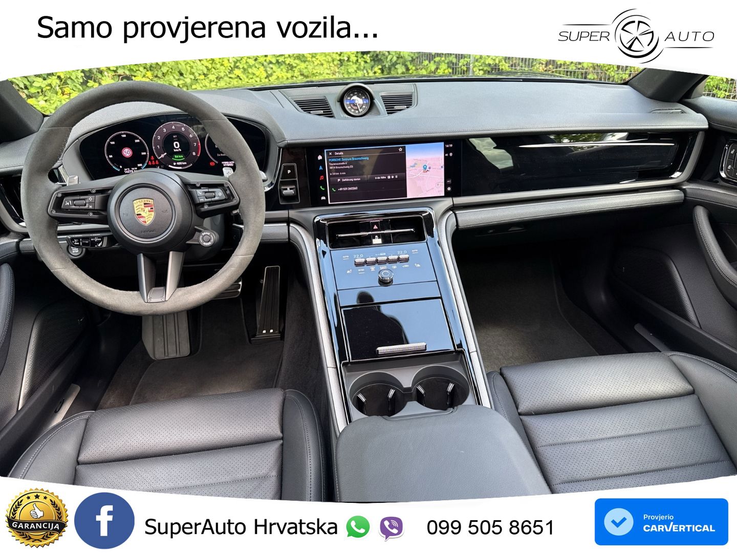 Porsche Panamera 4 2.9 V6 (470 KS) E-Hybrid PDK ACC+HEAD+4xGR SJED+360+PANO