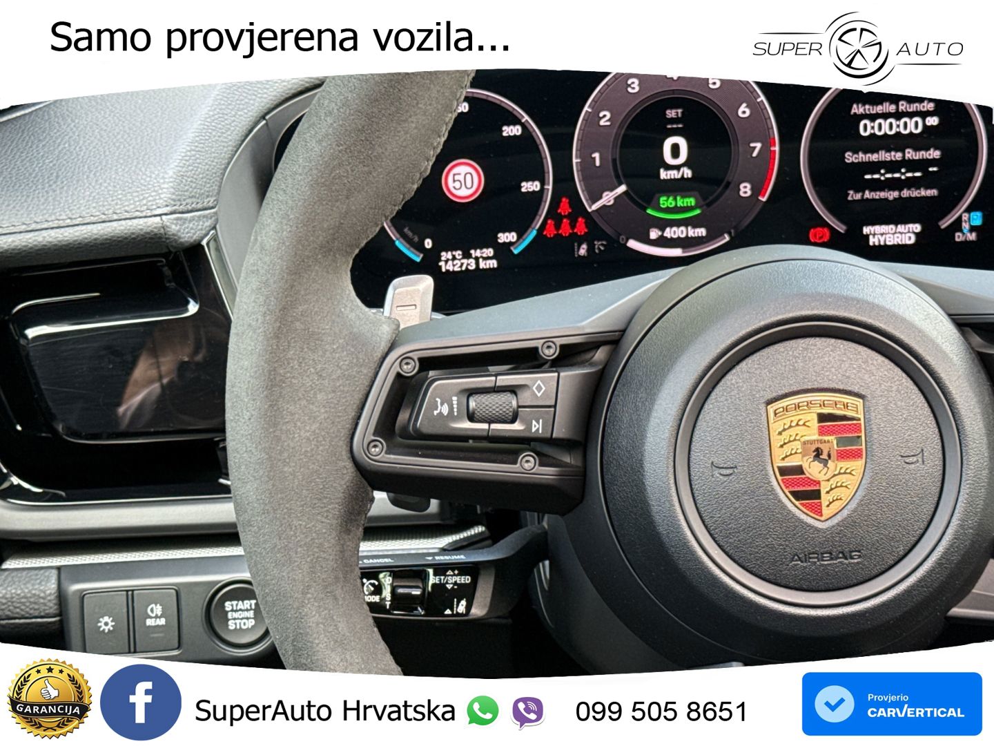 Porsche Panamera 4 2.9 V6 (470 KS) E-Hybrid PDK ACC+HEAD+4xGR SJED+360+PANO