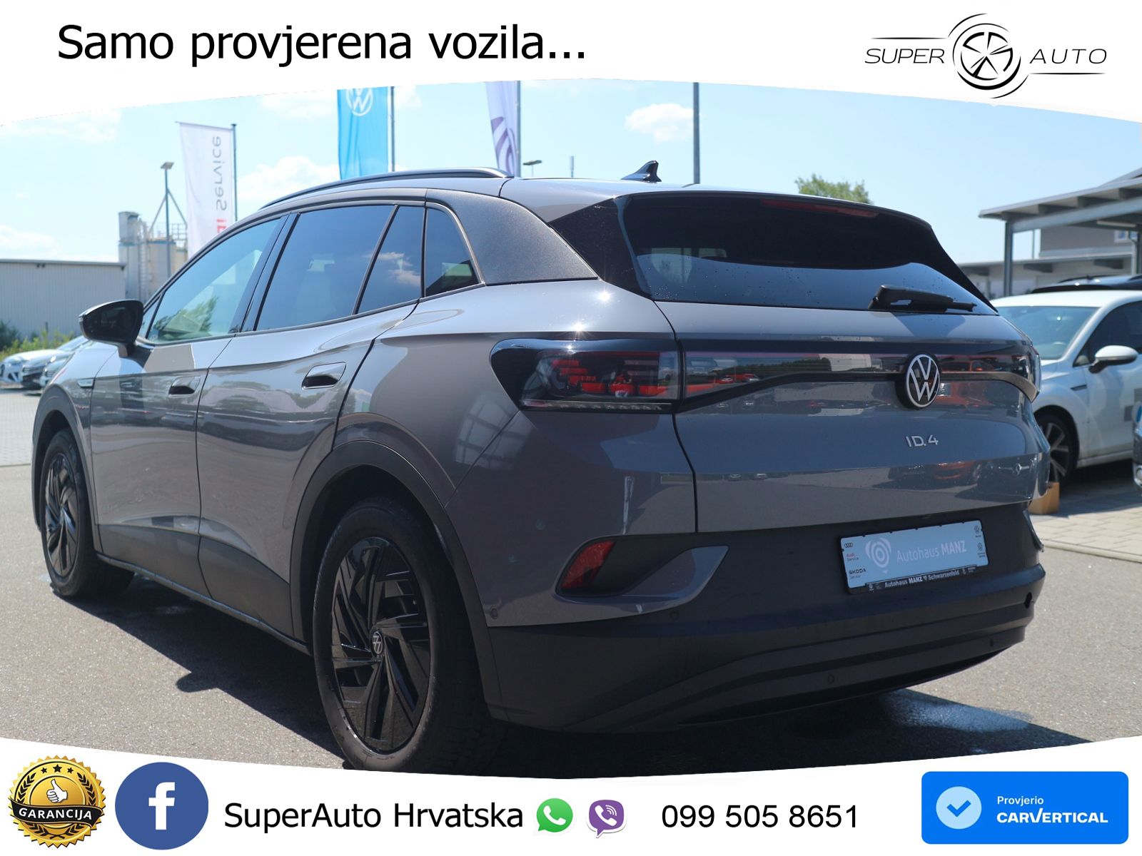 Volkswagen ID.4 Pro Performance 82 kWh (204 KS)