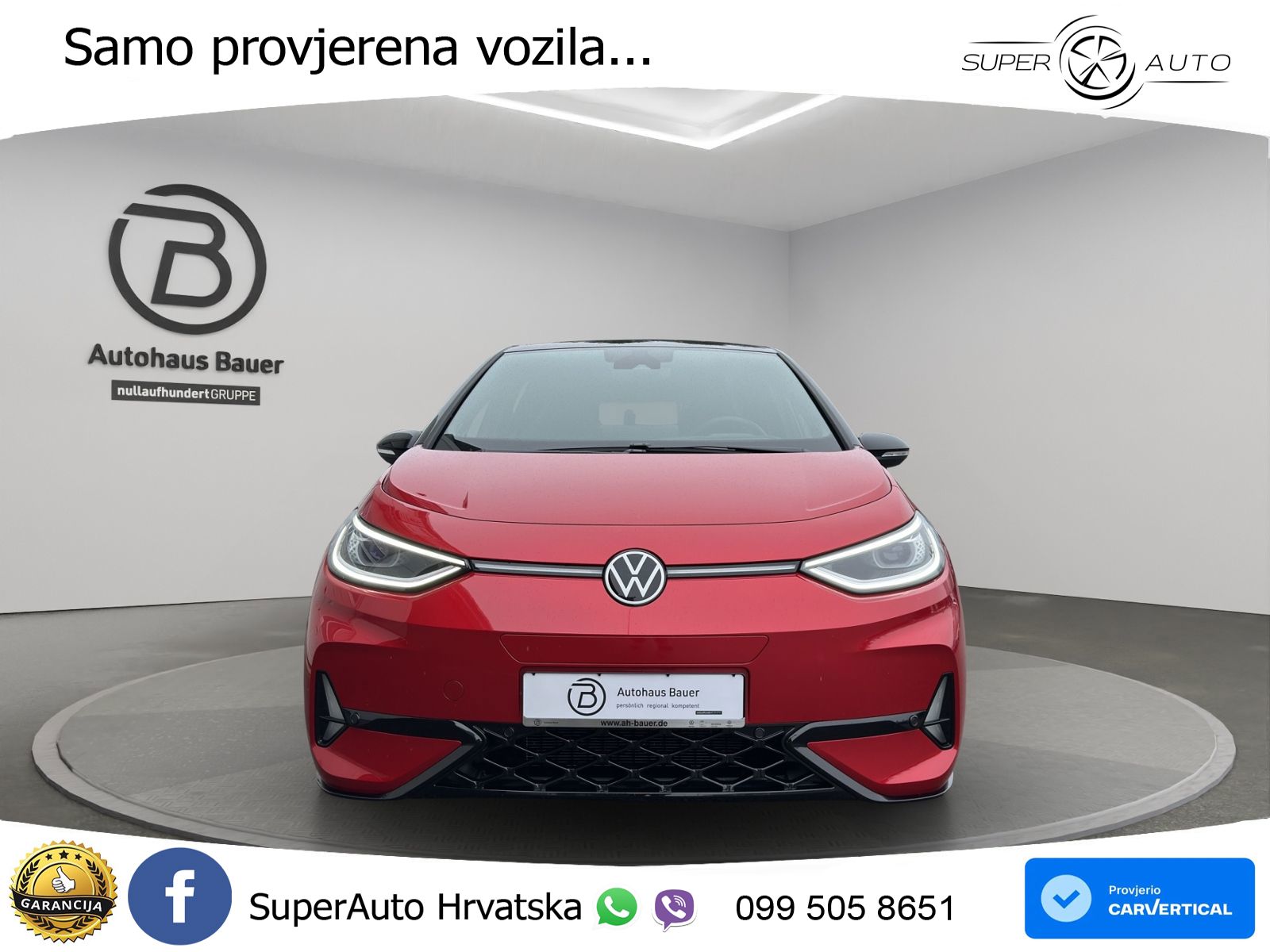 Volkswagen ID.3 GTX 84 kWh (286 KS) LED+GR SJED+ACC