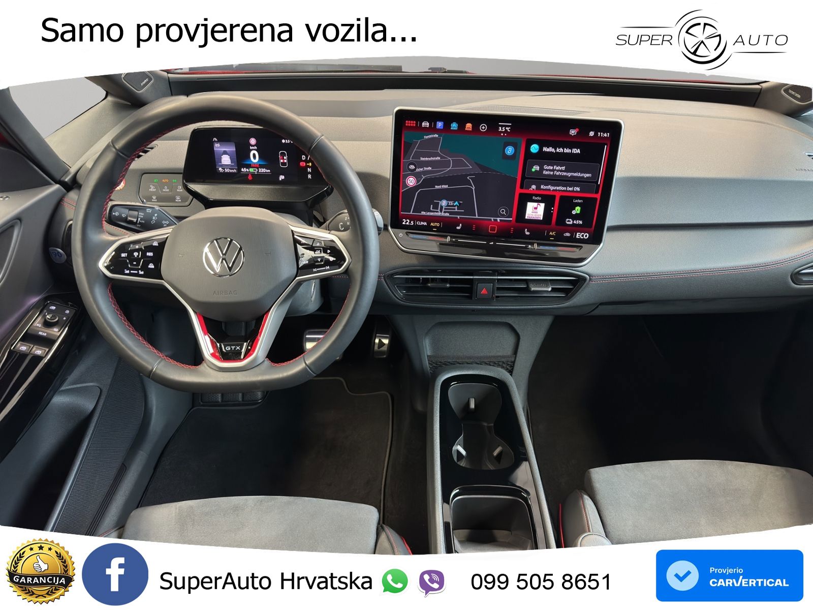 Volkswagen ID.3 GTX 84 kWh (286 KS) LED+GR SJED+ACC