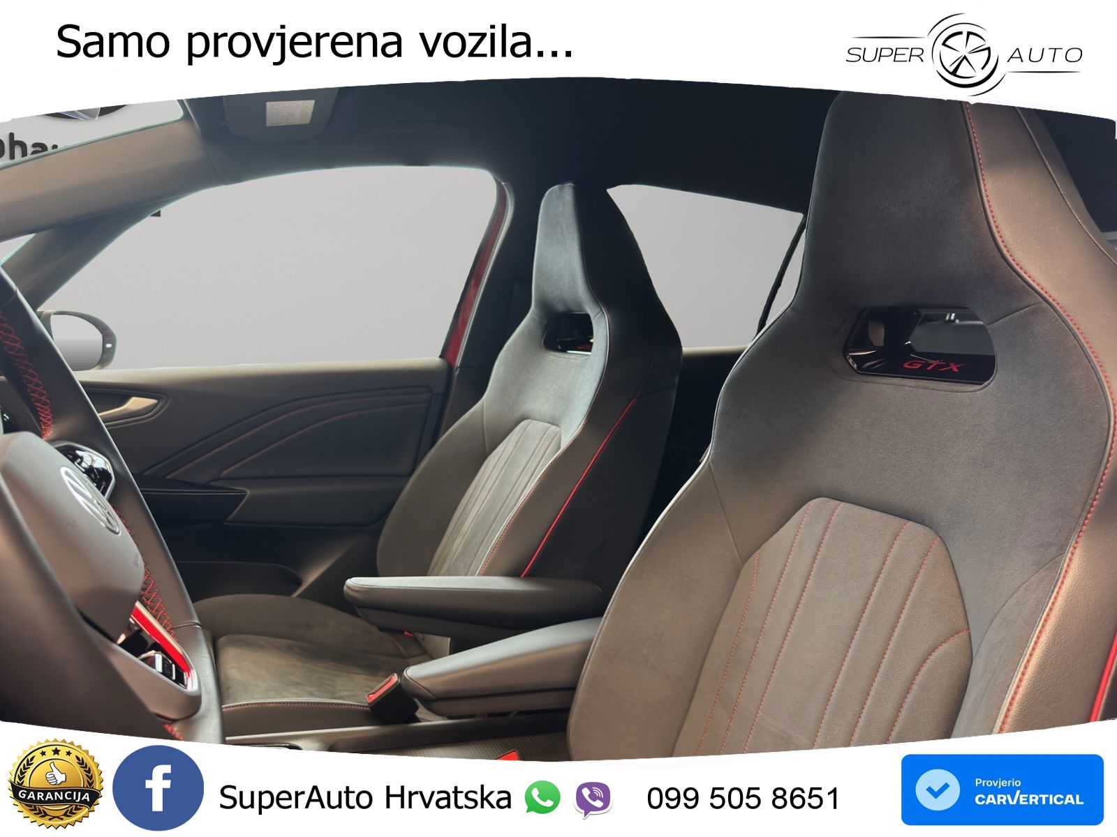 Volkswagen ID.3 GTX 84 kWh (286 KS) LED+GR SJED+ACC