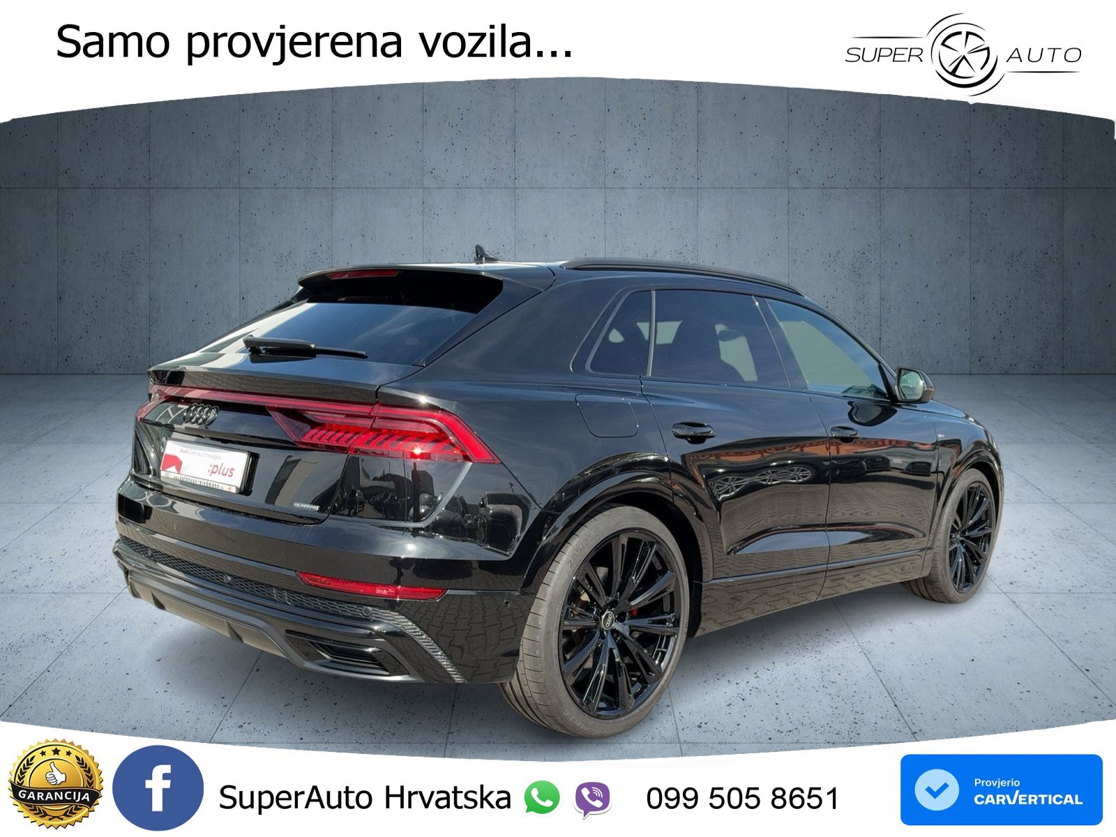 Audi Q8 50 TDI V6 (286 KS) quattro Tiptronic