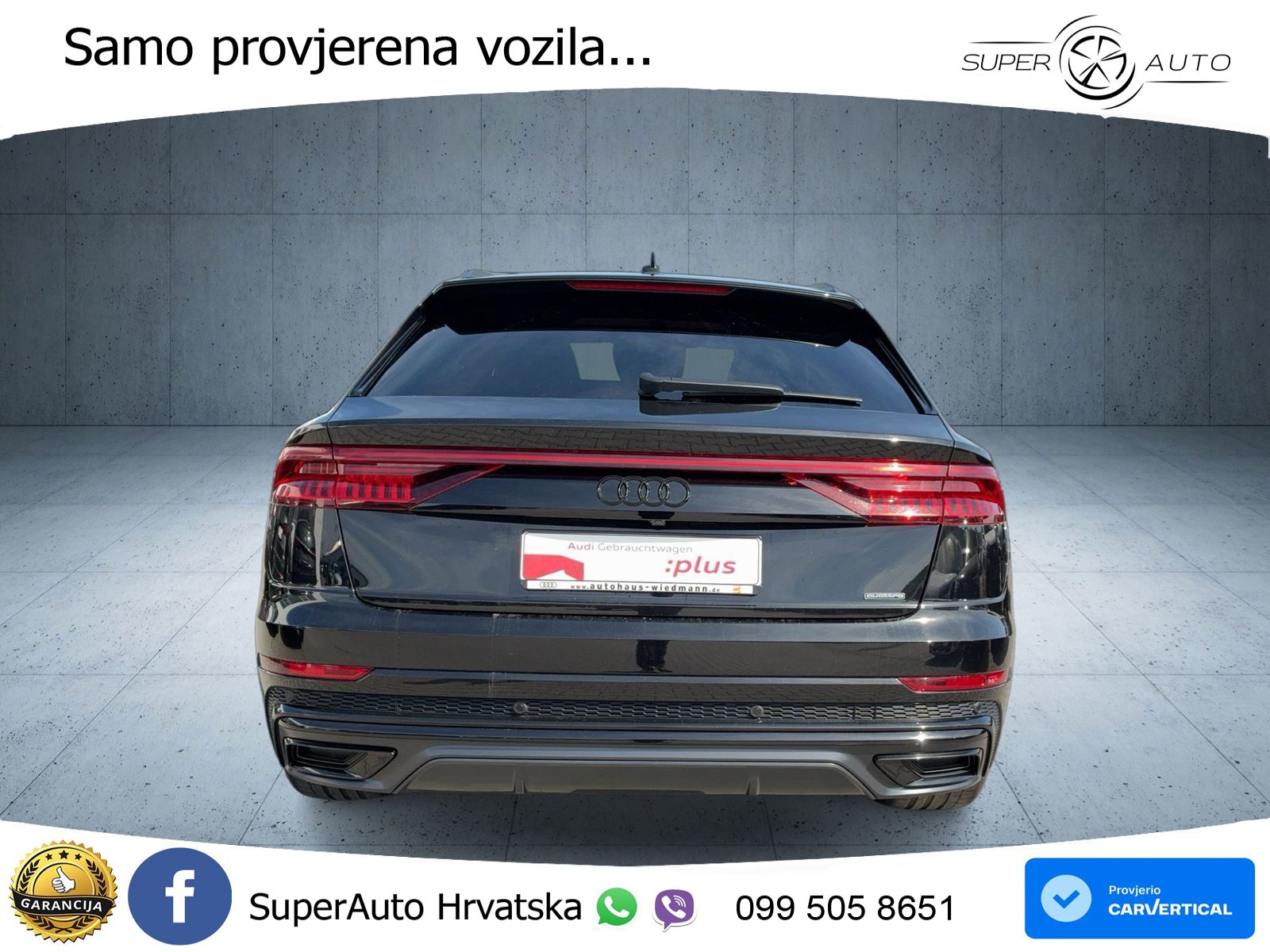 Audi Q8 50 TDI V6 (286 KS) quattro Tiptronic
