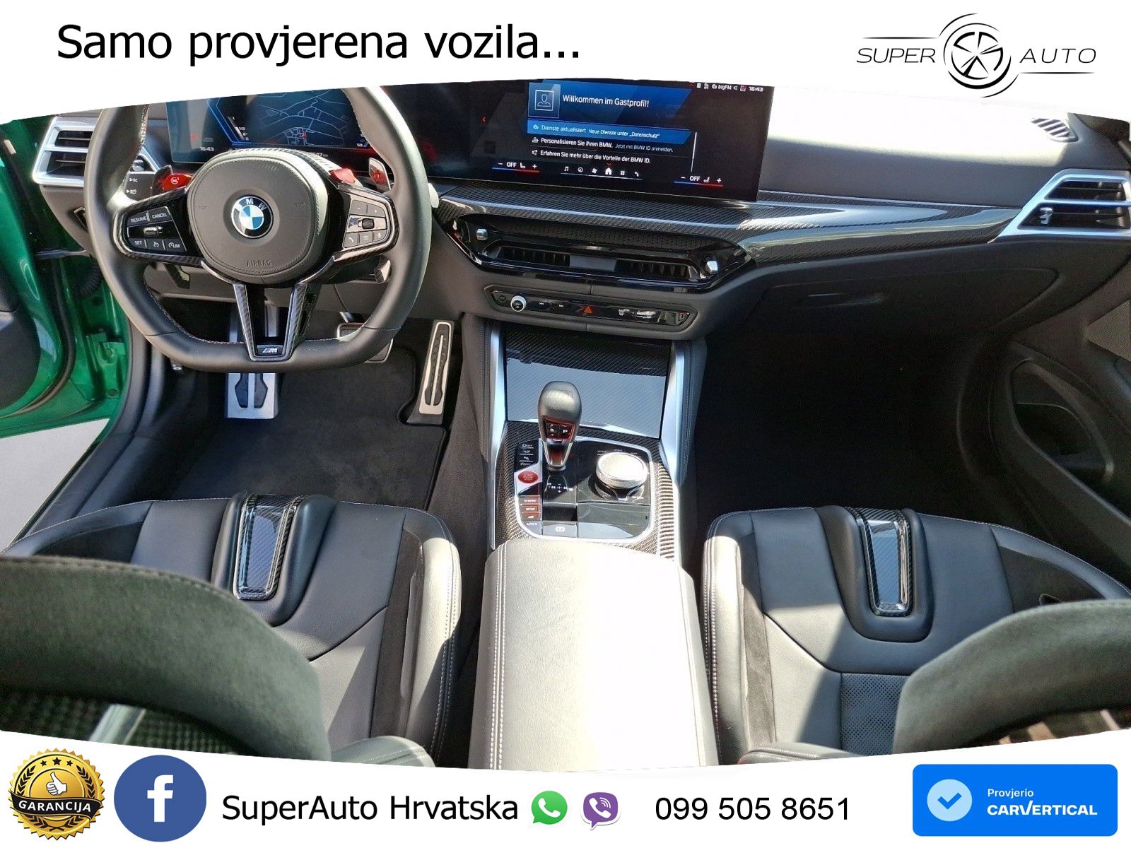 BMW M4 Competition 3.0 (510 KS) Steptronic LED+GR SJED+ACC