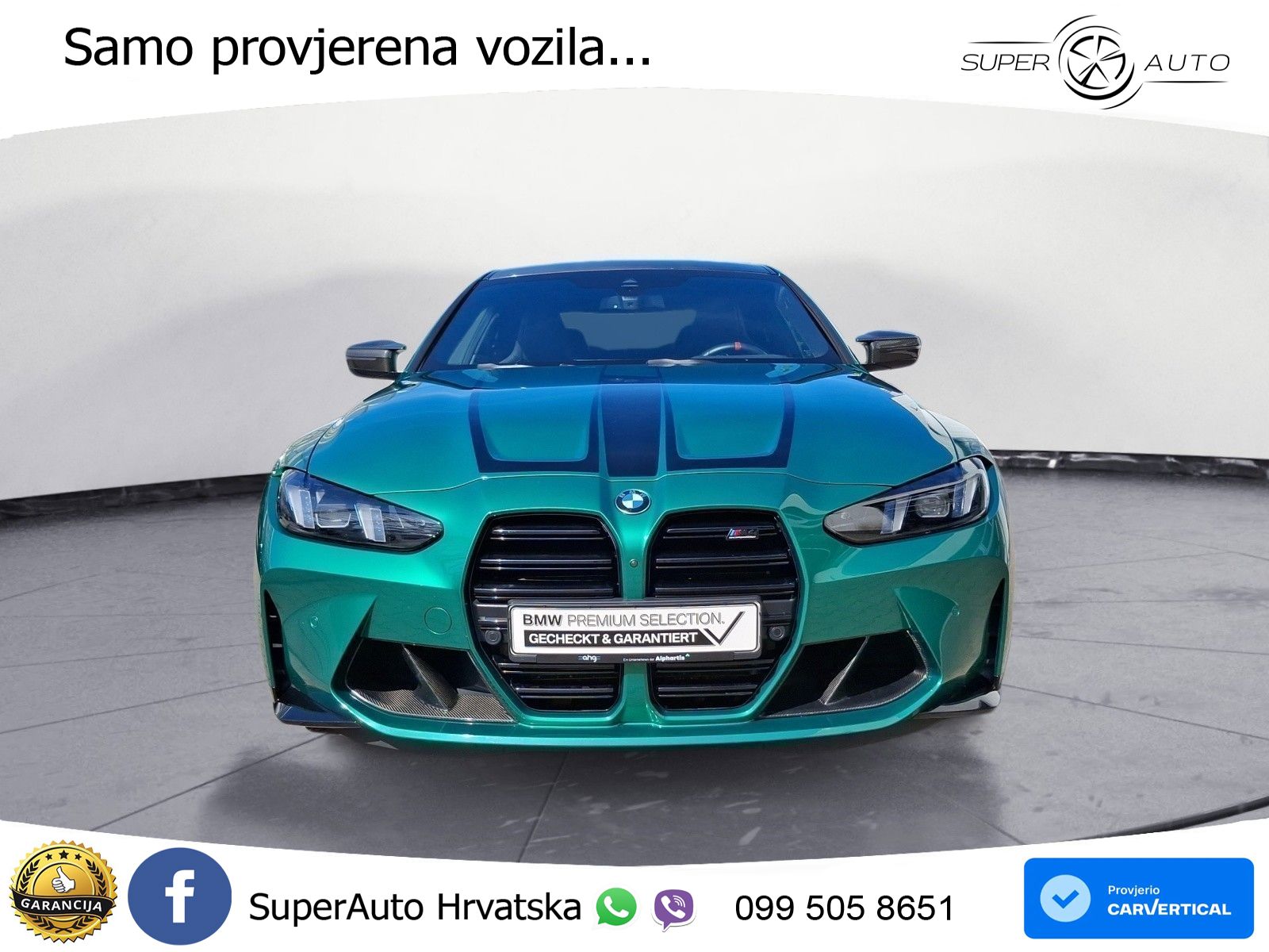 BMW M4 Competition 3.0 (510 KS) Steptronic LED+GR SJED+ACC