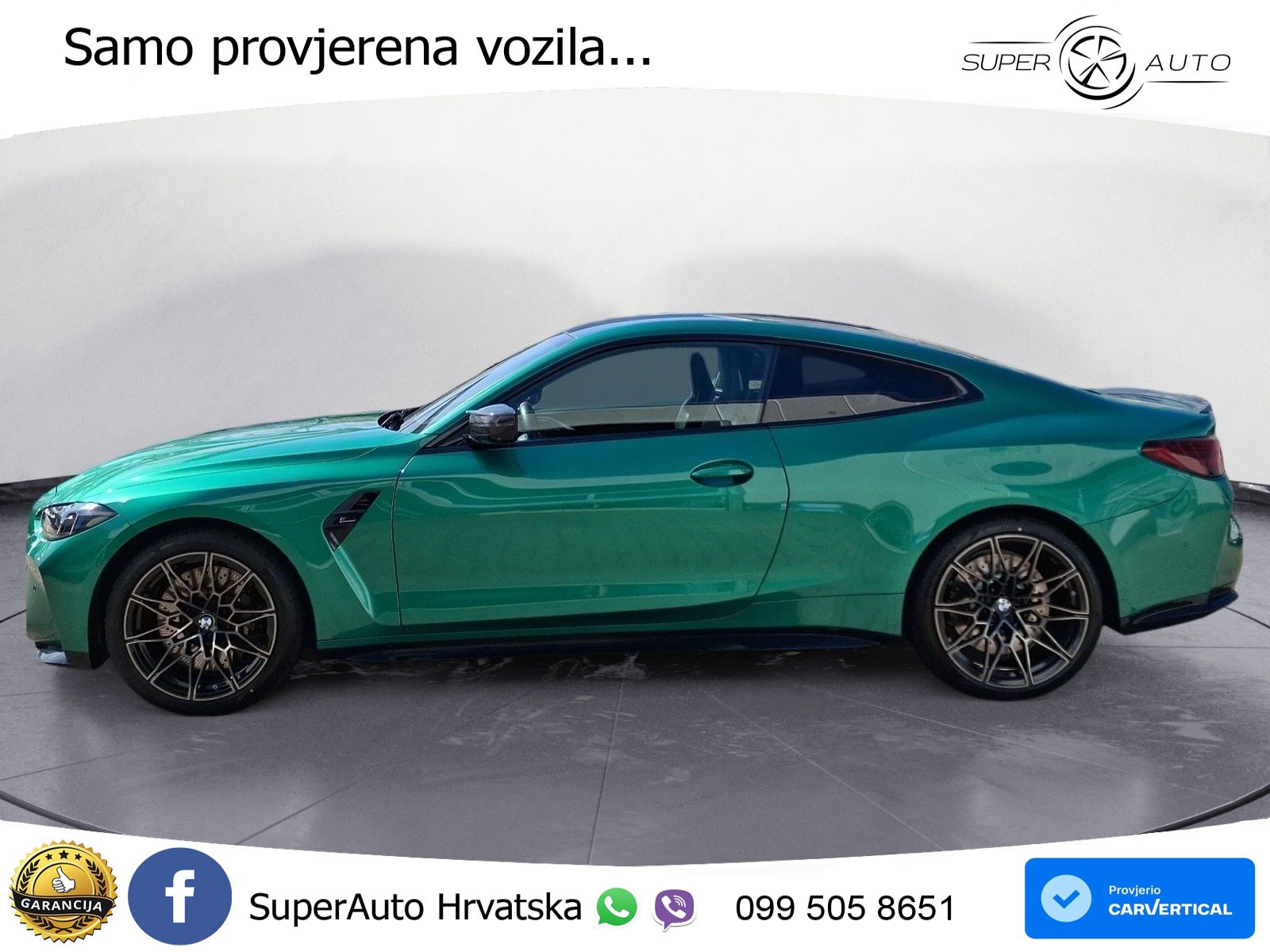BMW M4 Competition 3.0 (510 KS) Steptronic LED+GR SJED+ACC