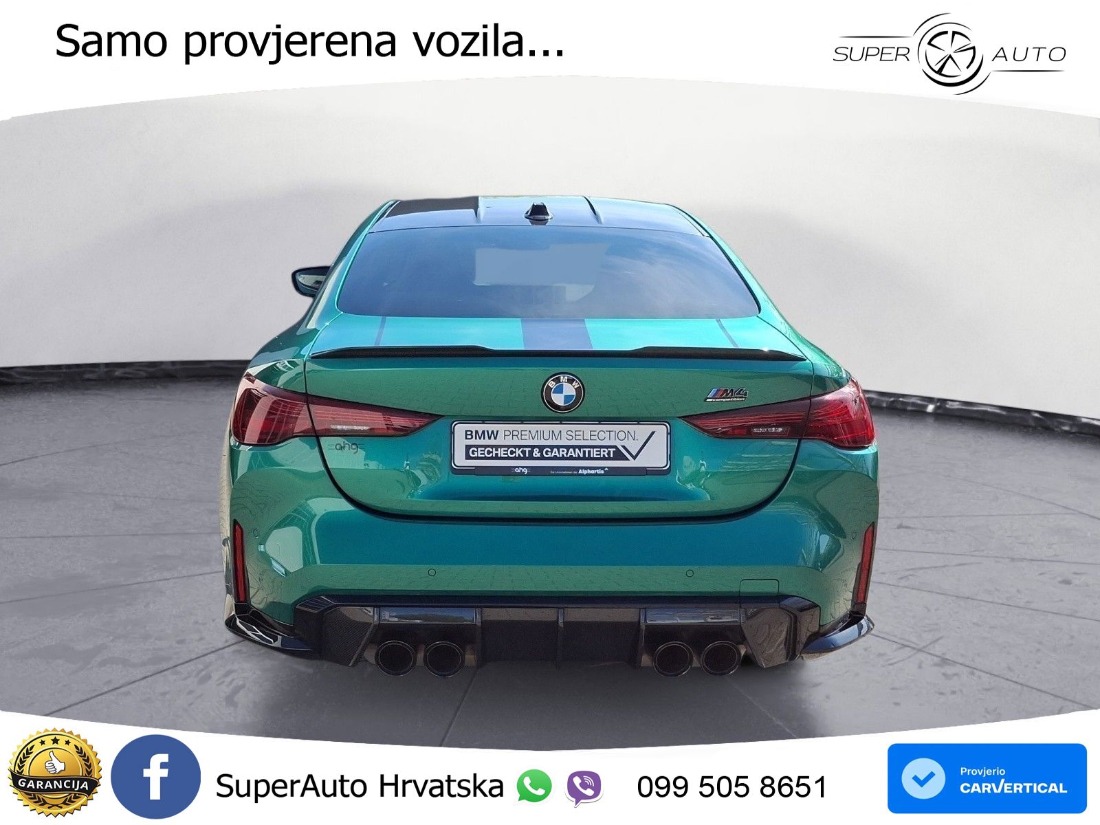 BMW M4 Competition 3.0 (510 KS) Steptronic LED+GR SJED+ACC