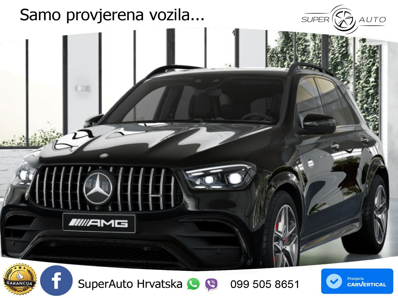 Mercedes AMG GLE 63 S V8 (612 KS) EQ Boost 4MATIC+ AMG SPEEDSHIFT TCT 9G LED+GR SJED+ACC