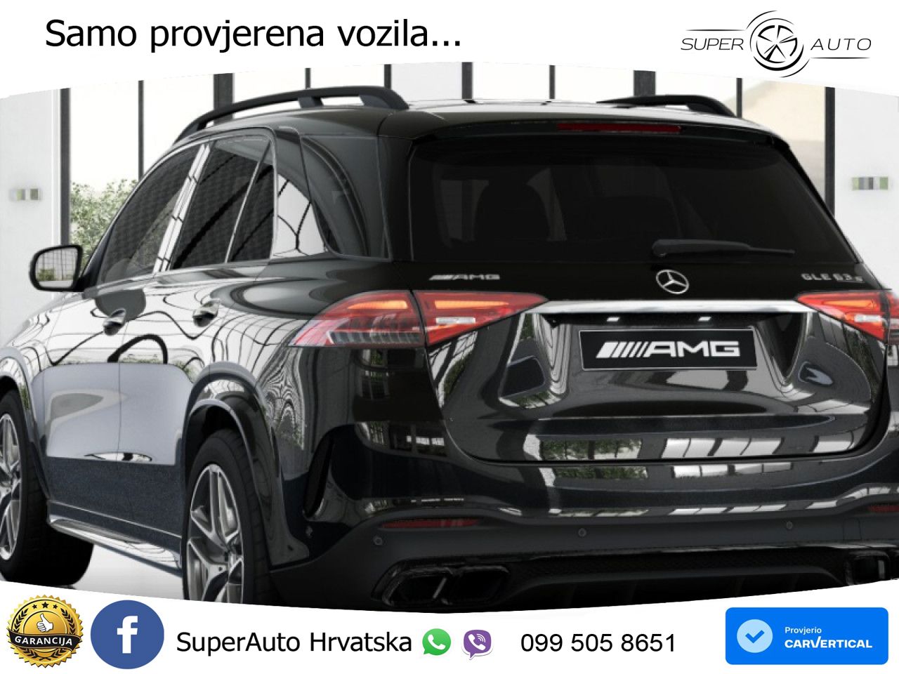 Mercedes AMG GLE 63 S V8 (612 KS) EQ Boost 4MATIC+ AMG SPEEDSHIFT TCT 9G LED+GR SJED+ACC