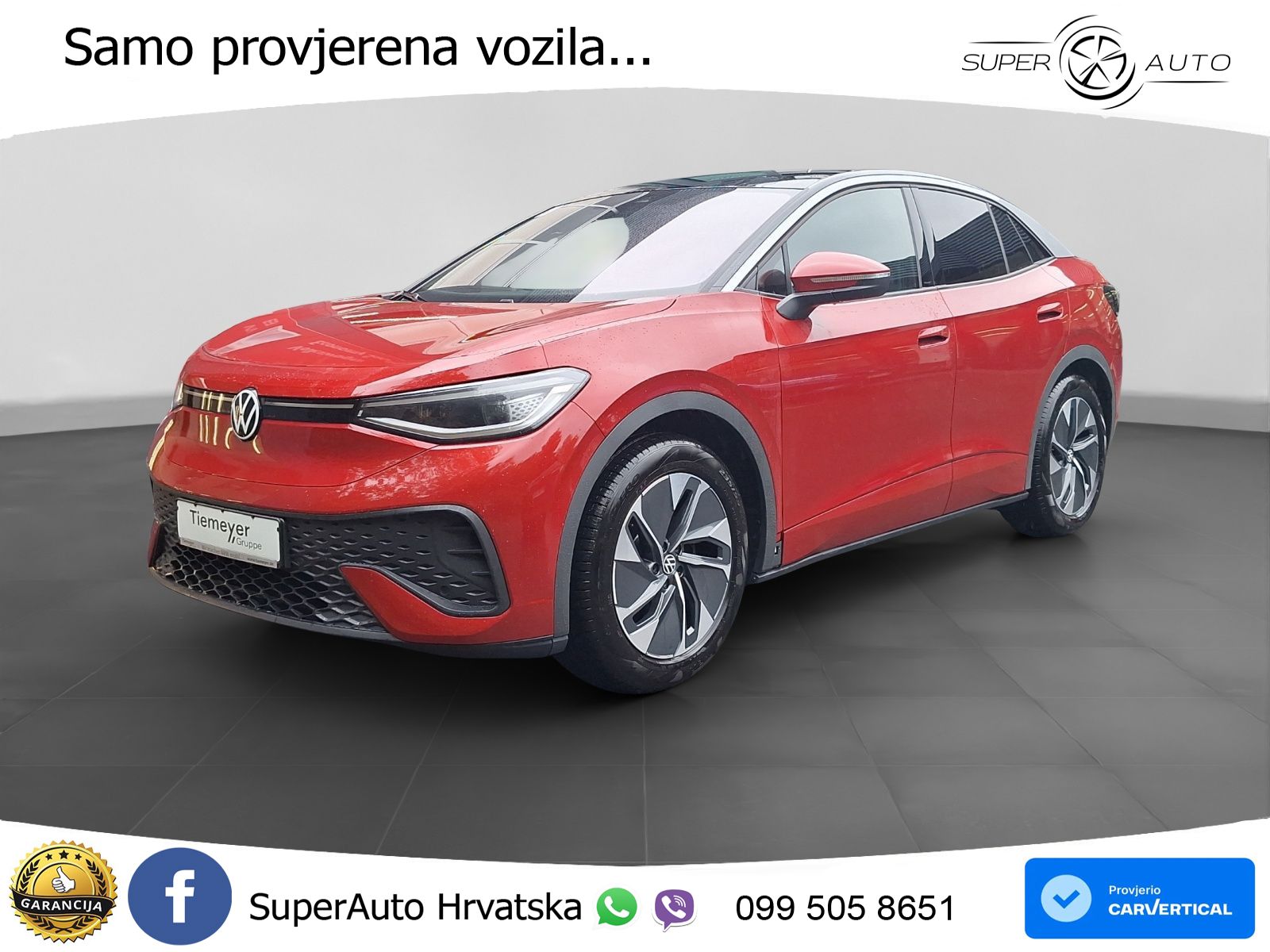 Volkswagen ID.5 Pure 55 kWh (170 KS) LED+GR SJED+ACC