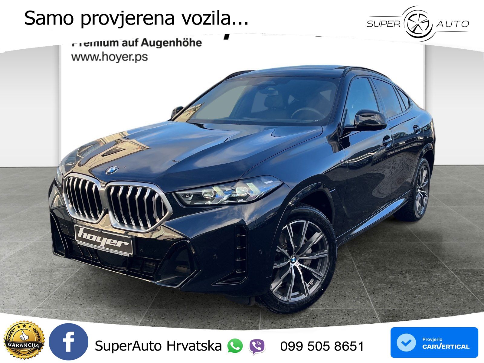 BMW X6 30d (298 KS) xDrive Steptronic M Sport LED+GR SJED+ACC