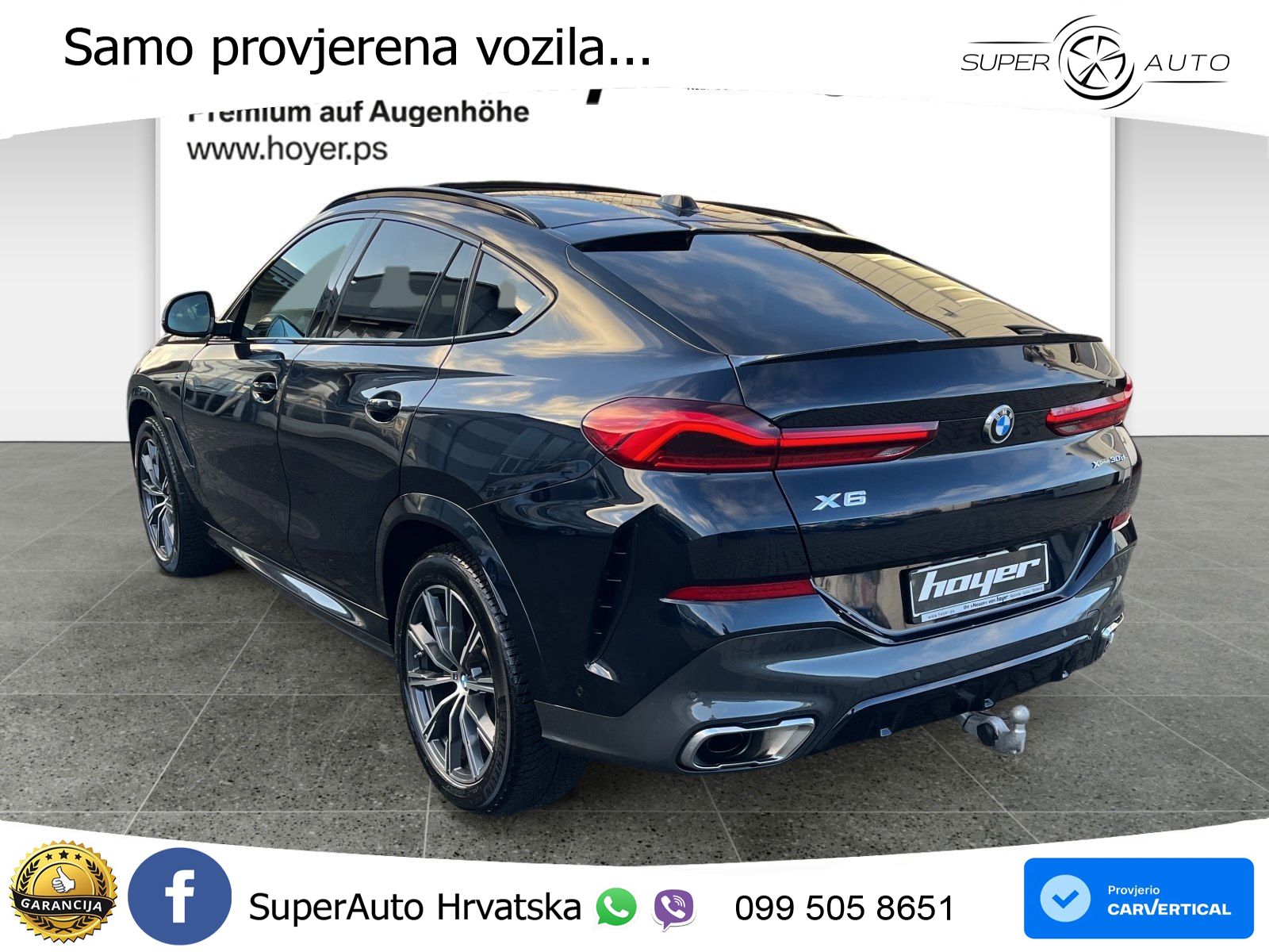 BMW X6 30d (298 KS) xDrive Steptronic M Sport LED+GR SJED+ACC
