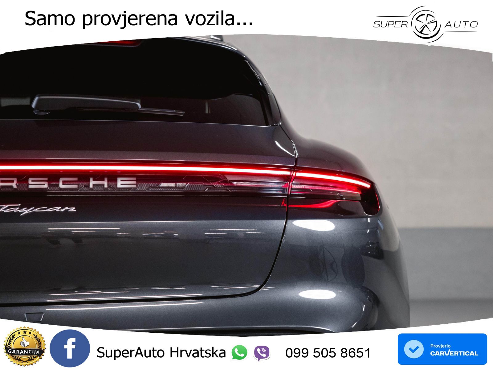 Porsche Taycan Sport Turismo 105 kWh (435 KS)