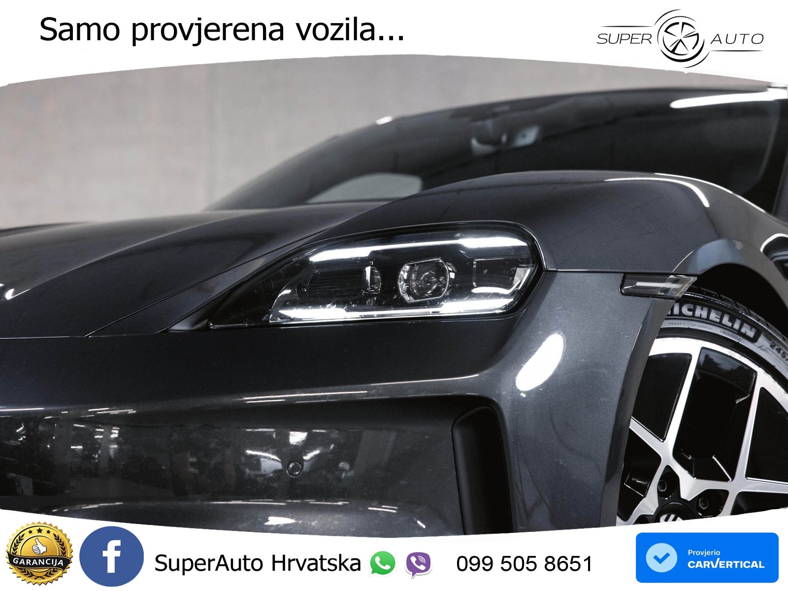Porsche Taycan Sport Turismo 105 kWh (435 KS)
