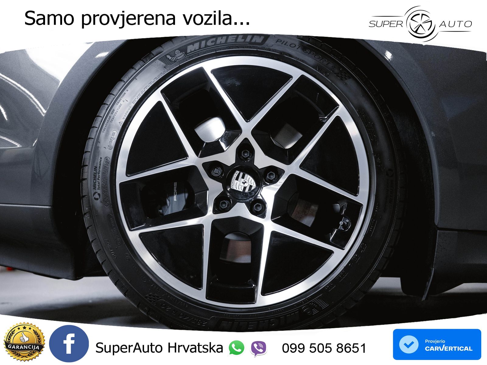 Porsche Taycan Sport Turismo 105 kWh (435 KS)