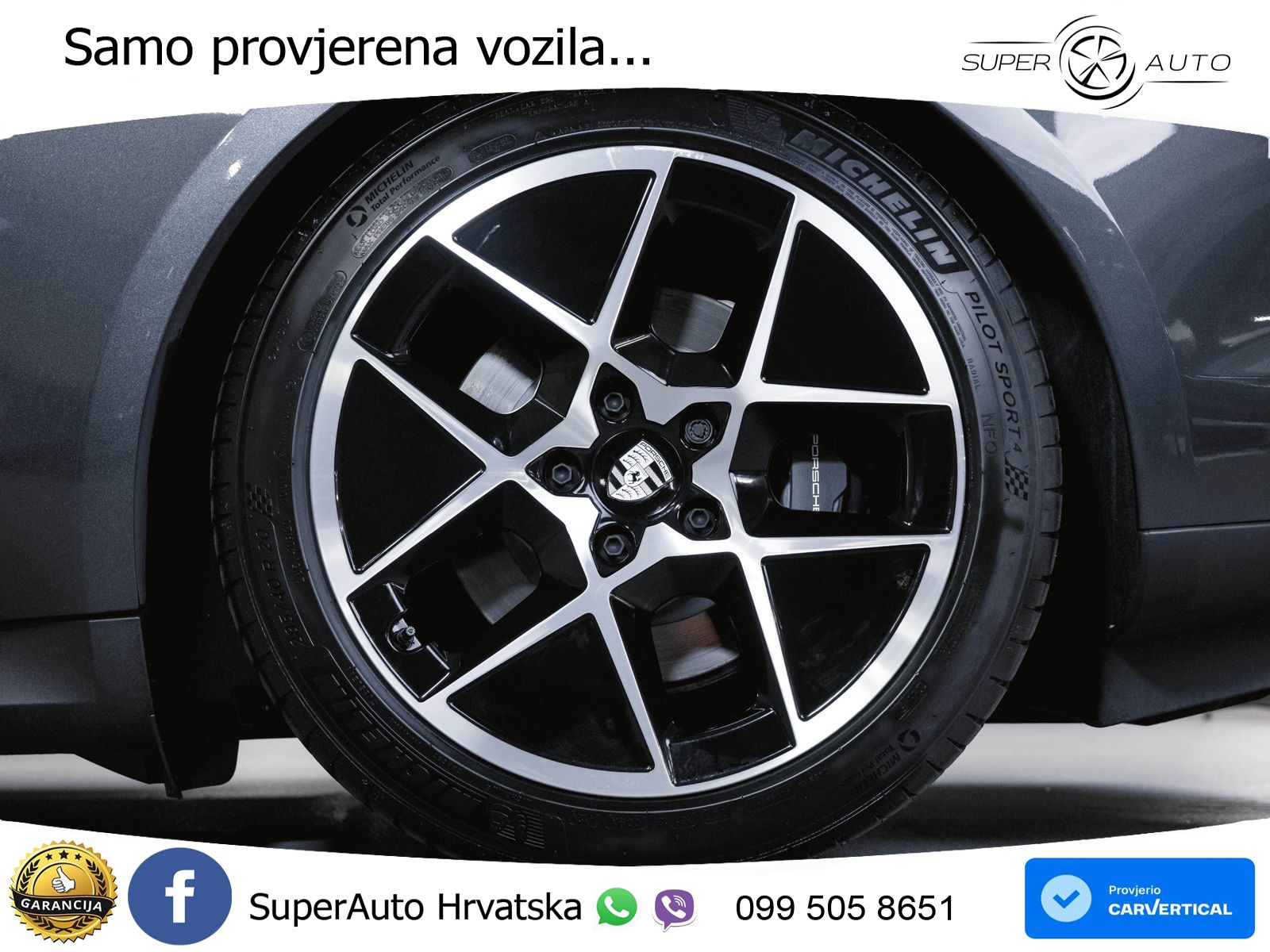 Porsche Taycan Sport Turismo 105 kWh (435 KS)