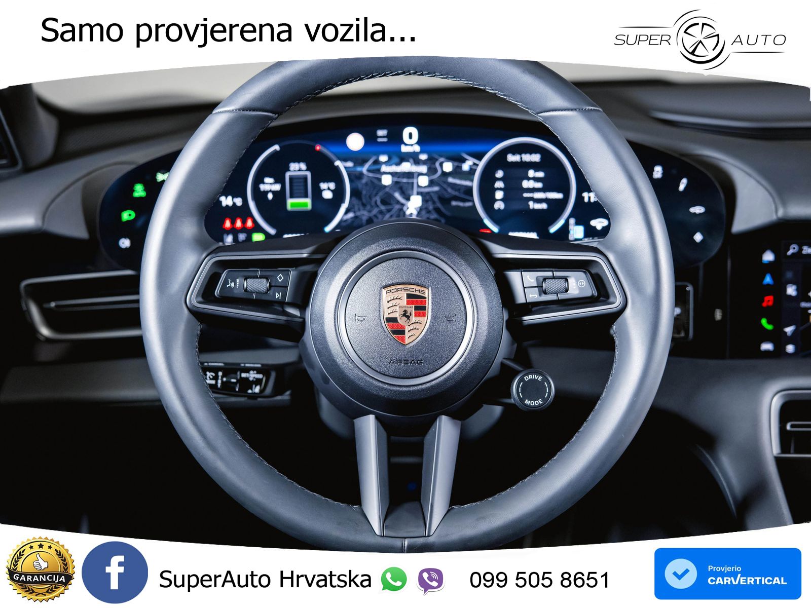 Porsche Taycan Sport Turismo 105 kWh (435 KS)