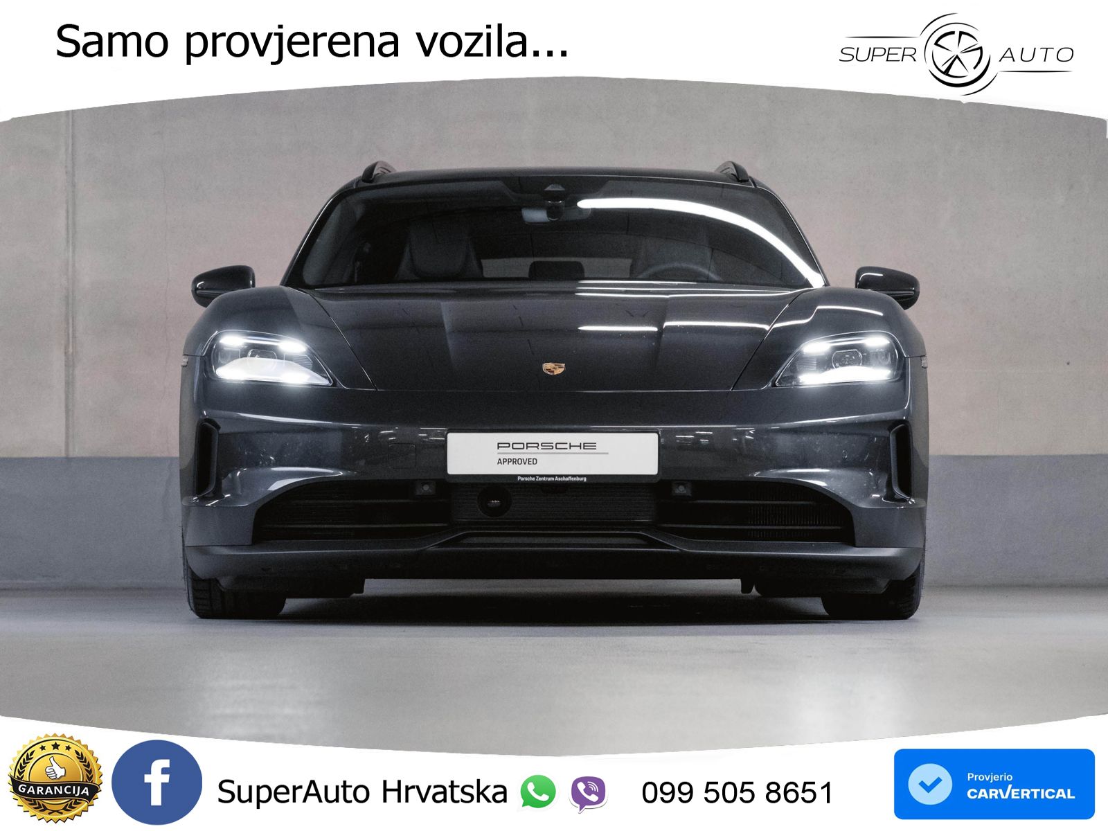 Porsche Taycan Sport Turismo 105 kWh (435 KS)