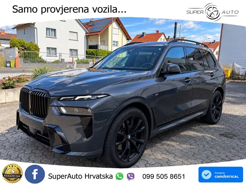 BMW X7 40d (352 KS) xDrive Steptronic LED+GR SJED+ACC