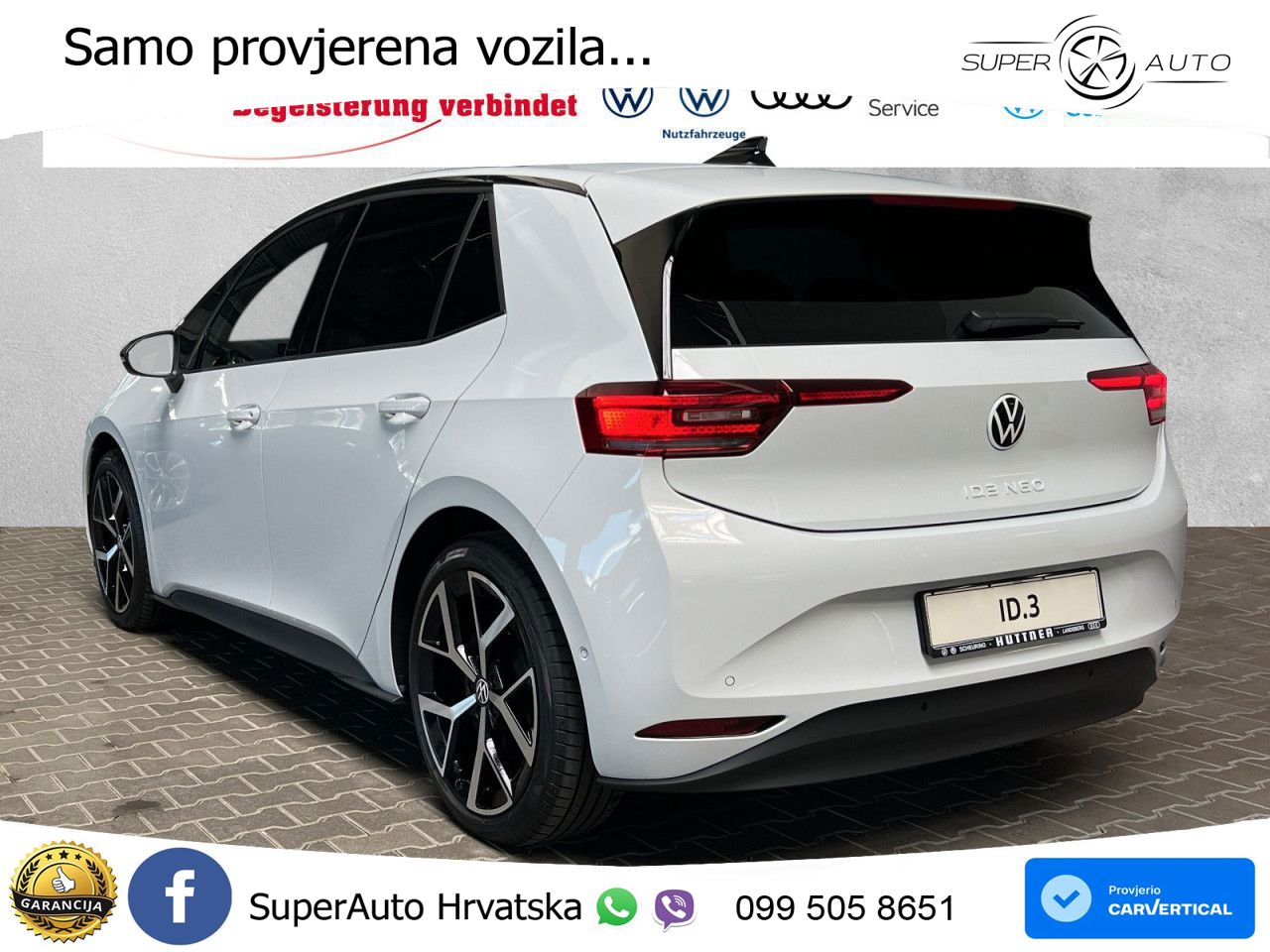Volkswagen ID.3 58 kWh (190 KS) LED+GR SJED+ACC