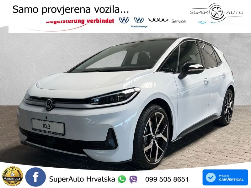 Volkswagen ID.3 58 kWh (190 KS) LED+GR SJED+ACC