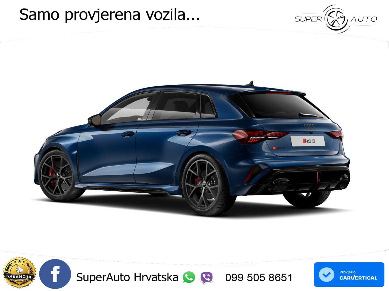 Audi RS3 Sportback 2.5 TFSI (400 KS) quattro S tronic LED+GR SJED+ACC