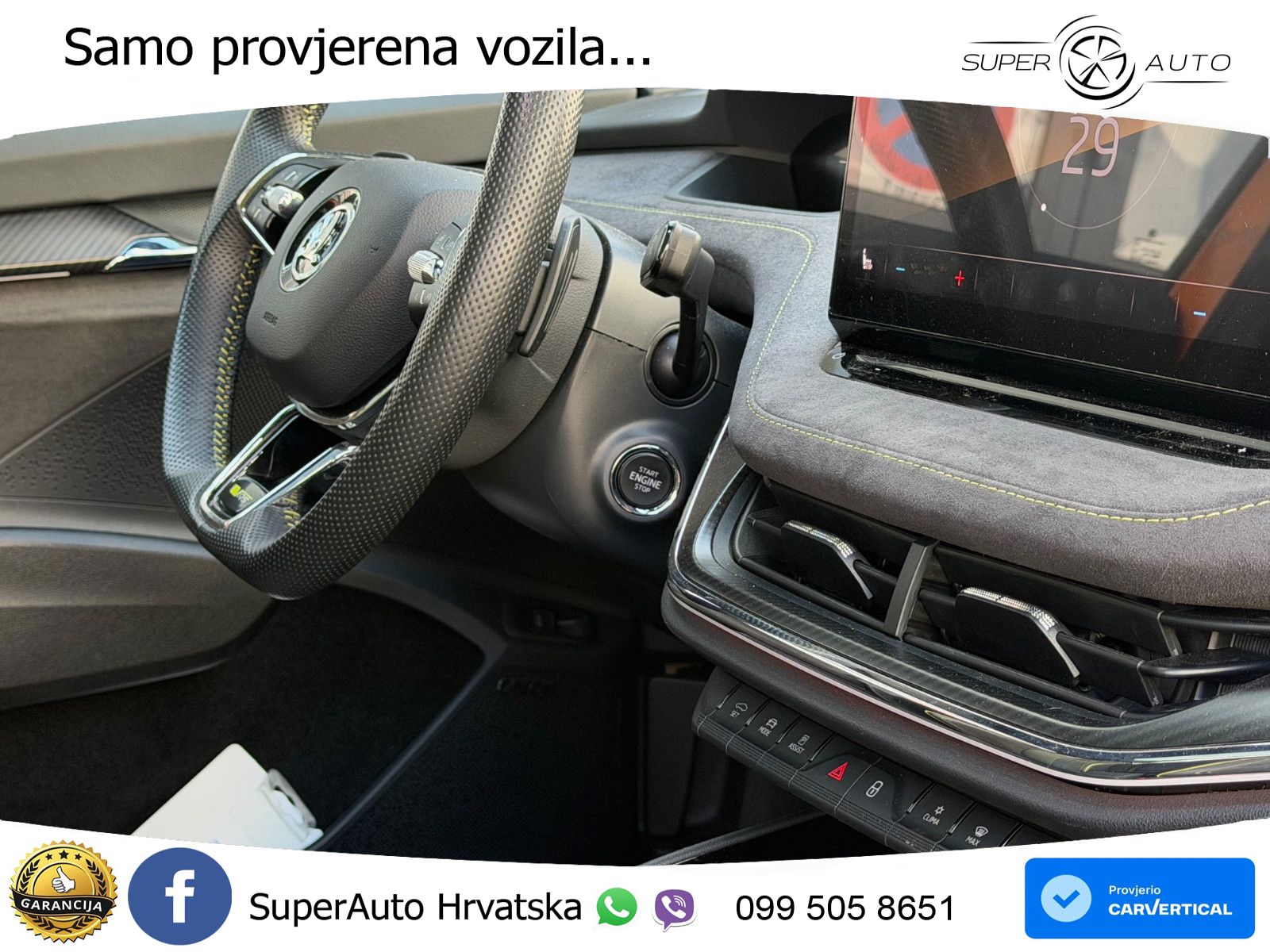 Škoda Enyaq iV RS 82 kWh (299 KS) AWD LED+GR SJED+ACC