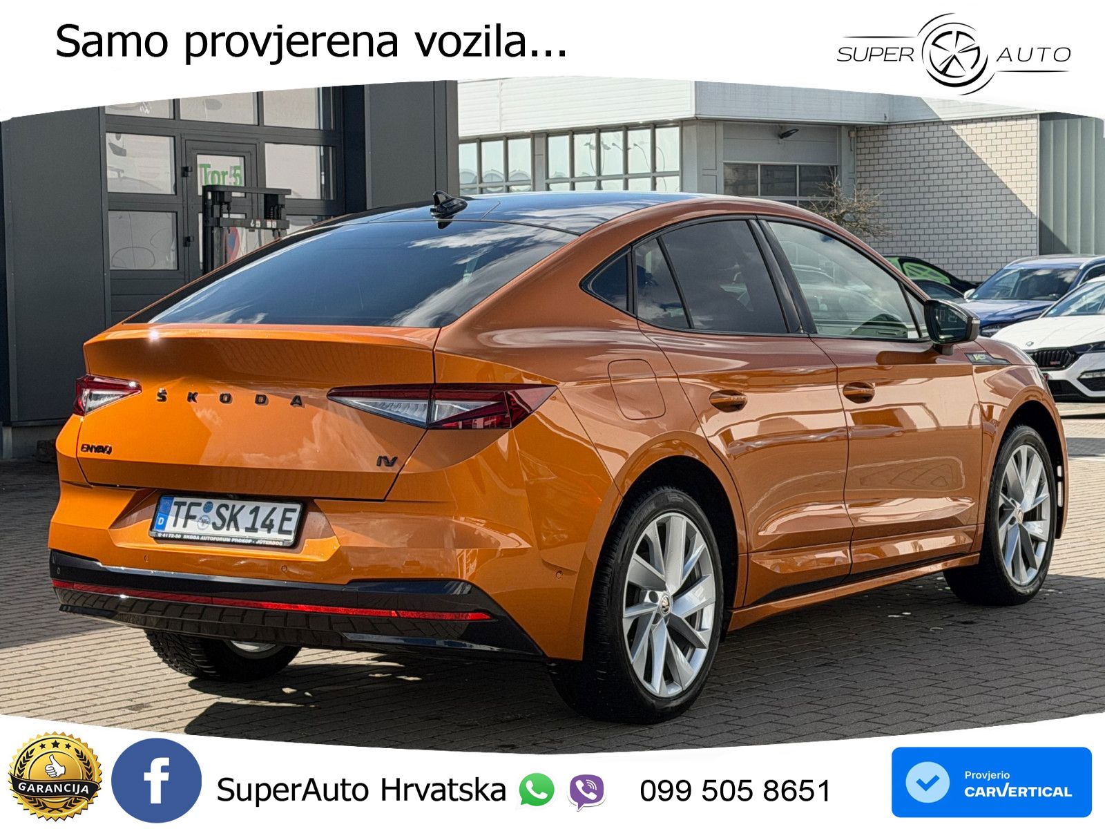 Škoda Enyaq iV RS 82 kWh (299 KS) AWD LED+GR SJED+ACC