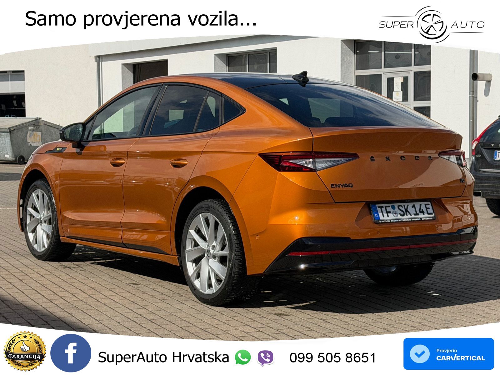 Škoda Enyaq iV RS 82 kWh (299 KS) AWD LED+GR SJED+ACC
