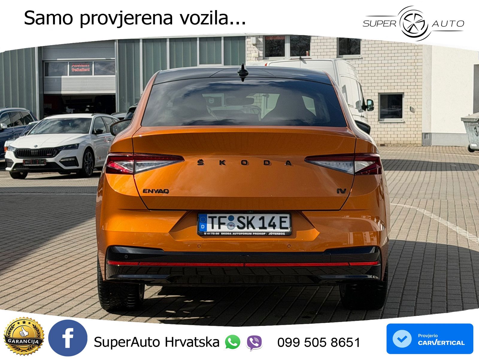 Škoda Enyaq iV RS 82 kWh (299 KS) AWD LED+GR SJED+ACC