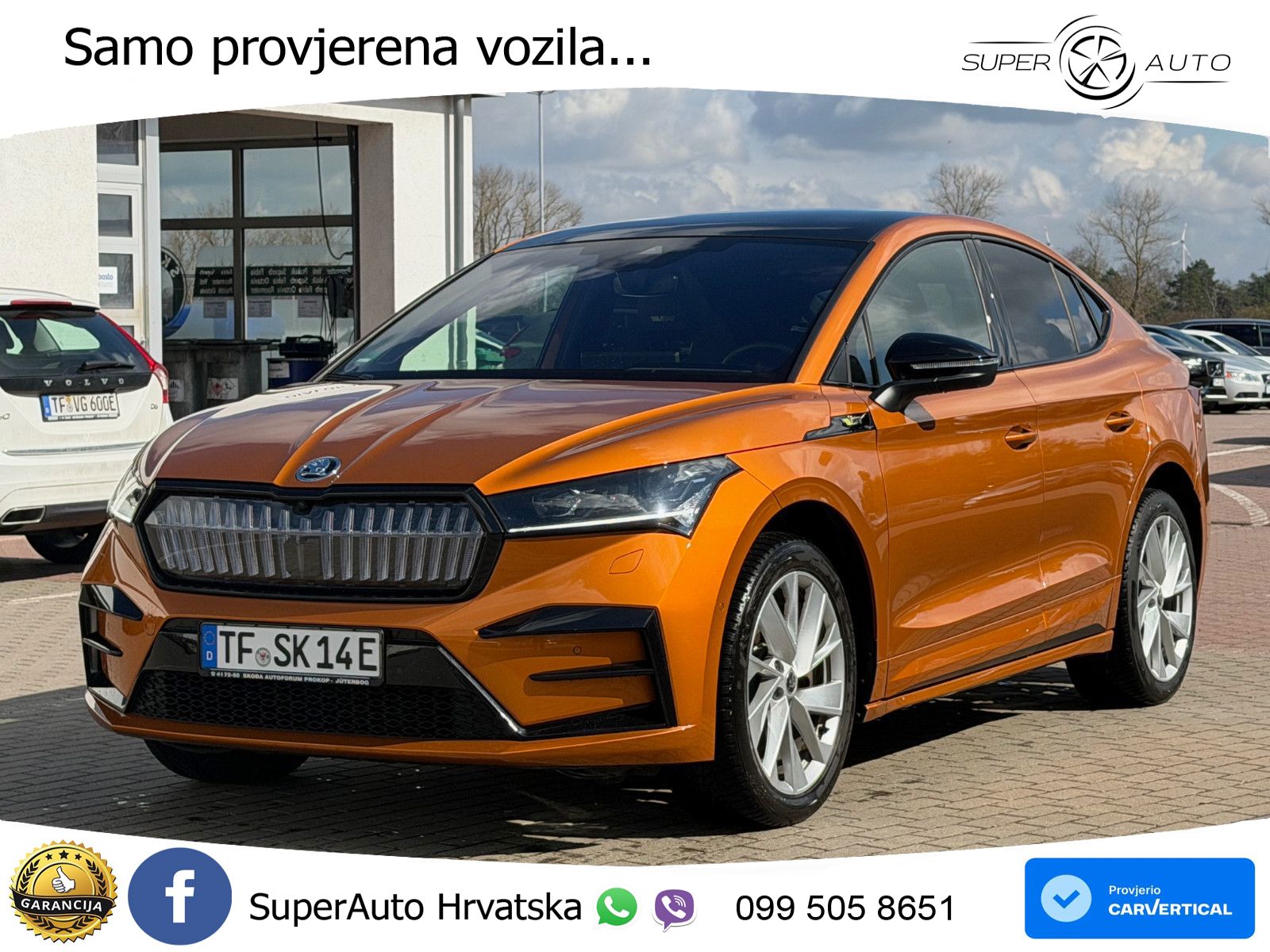 Škoda Enyaq iV RS 82 kWh (299 KS) AWD LED+GR SJED+ACC