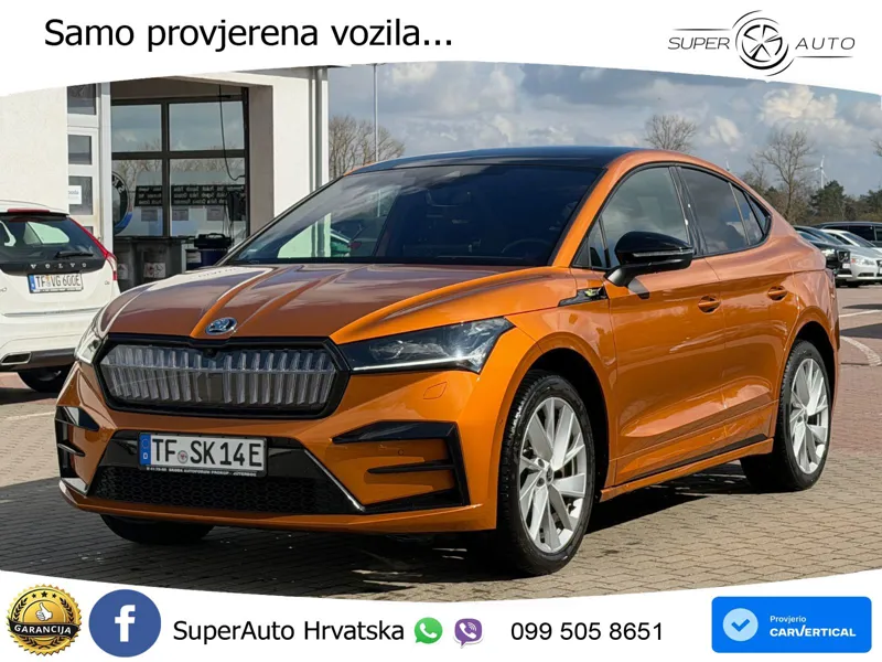 Škoda Enyaq iV RS 82 kWh (299 KS) AWD LED+GR SJED+ACC