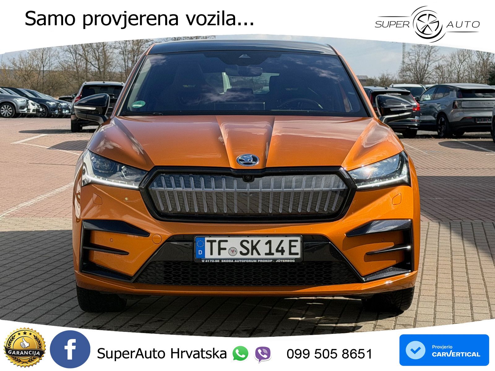 Škoda Enyaq iV RS 82 kWh (299 KS) AWD LED+GR SJED+ACC