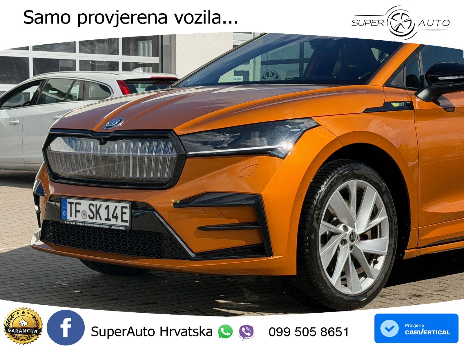 Škoda Enyaq iV RS 82 kWh (299 KS) AWD LED+GR SJED+ACC