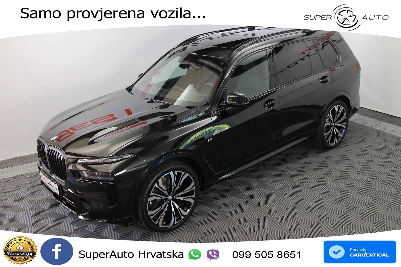 BMW X7 40d (352 KS) xDrive Steptronic M Sport LED+GR SJED+ACC