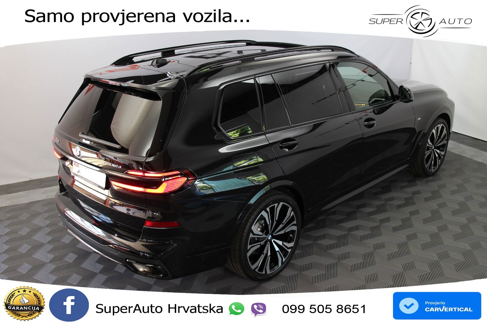 BMW X7 40d (352 KS) xDrive Steptronic M Sport LED+GR SJED+ACC