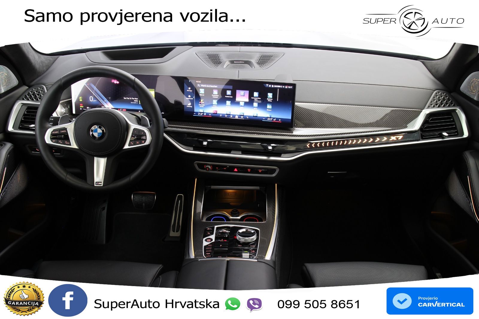 BMW X7 40d (352 KS) xDrive Steptronic M Sport LED+GR SJED+ACC